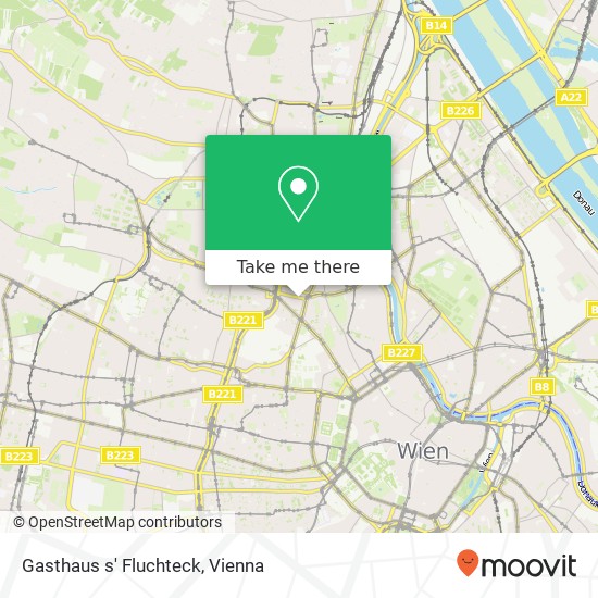 Gasthaus s' Fluchteck map