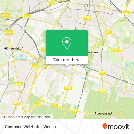 Gasthaus Walzhofer map