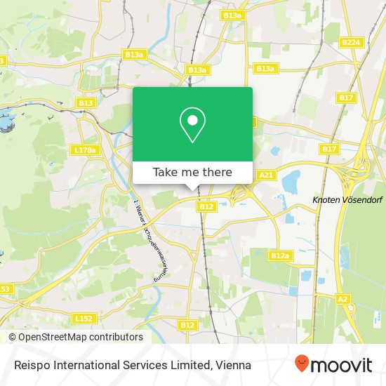 Reispo International Services Limited map