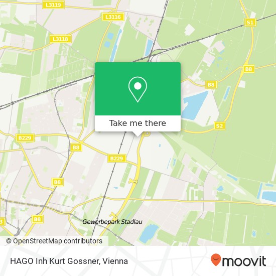 HAGO Inh Kurt Gossner map