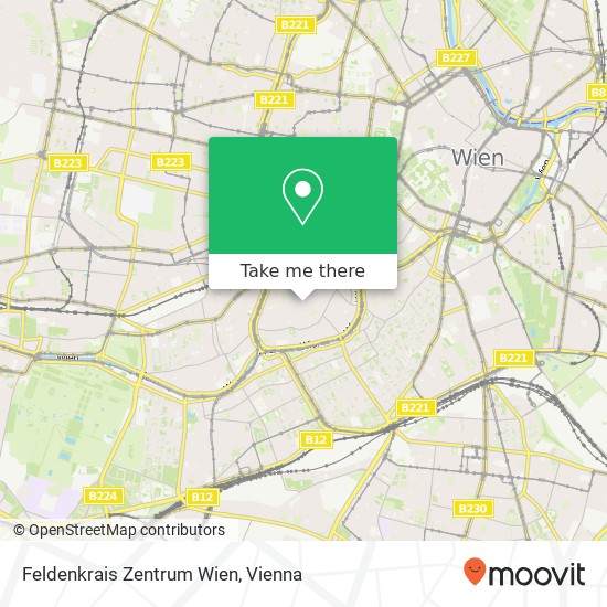 Feldenkrais Zentrum Wien map