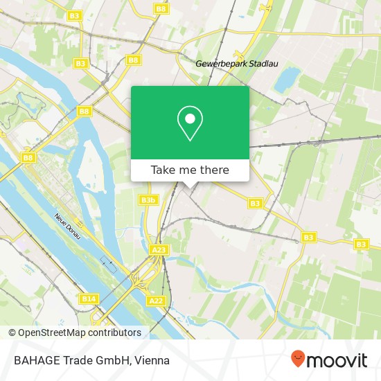 BAHAGE Trade GmbH map