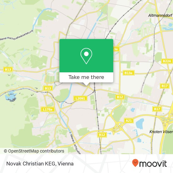 Novak Christian KEG map