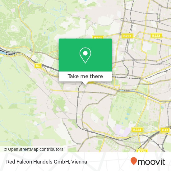 Red Falcon Handels GmbH map