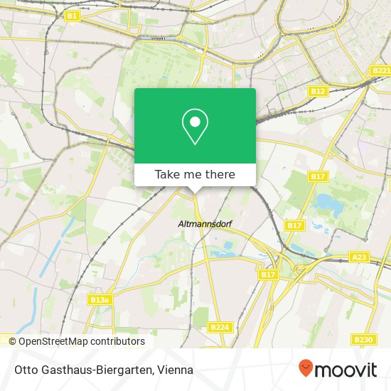 Otto Gasthaus-Biergarten map