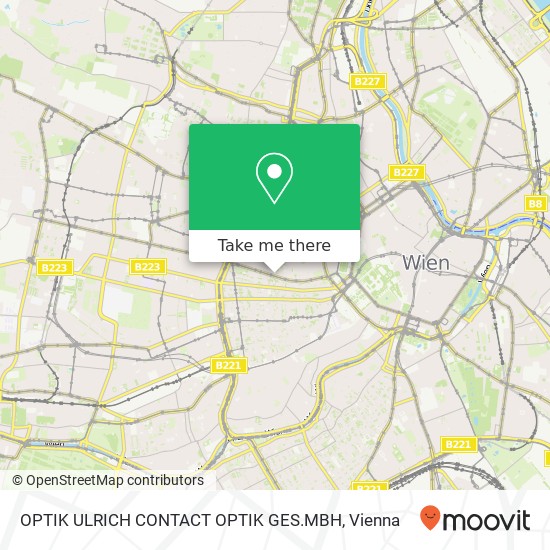 OPTIK ULRICH CONTACT OPTIK GES.MBH map