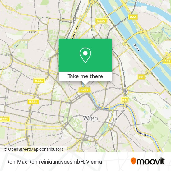 RohrMax RohrreinigungsgesmbH map