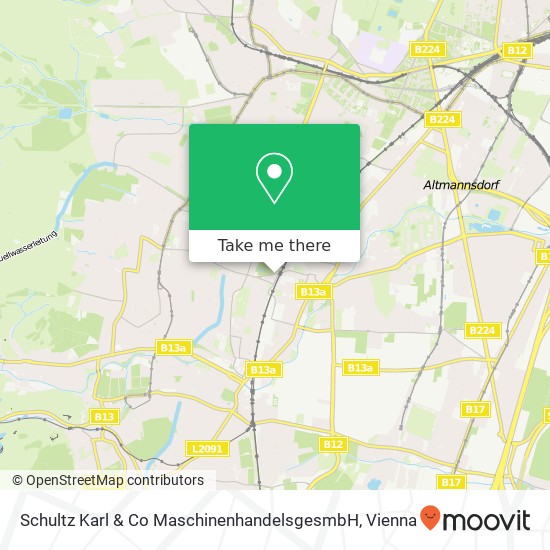 Schultz Karl & Co MaschinenhandelsgesmbH map