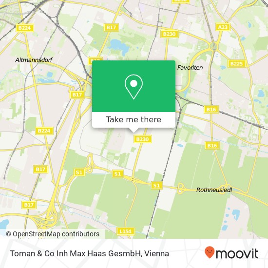Toman & Co Inh Max Haas GesmbH map
