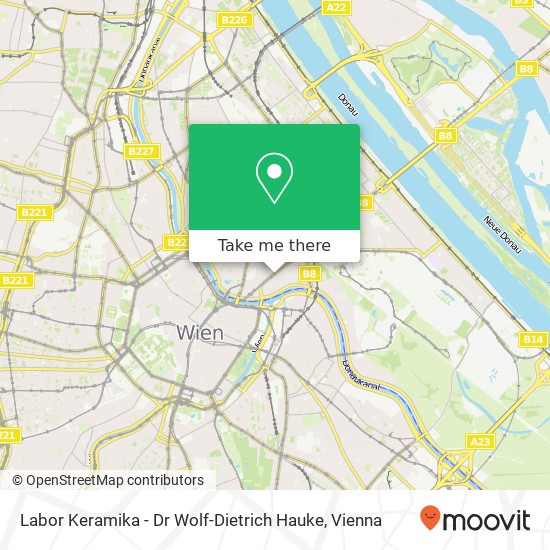 Labor Keramika - Dr Wolf-Dietrich Hauke map