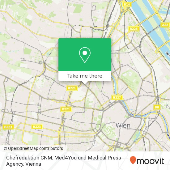 Chefredaktion CNM, Med4You und Medical Press Agency map