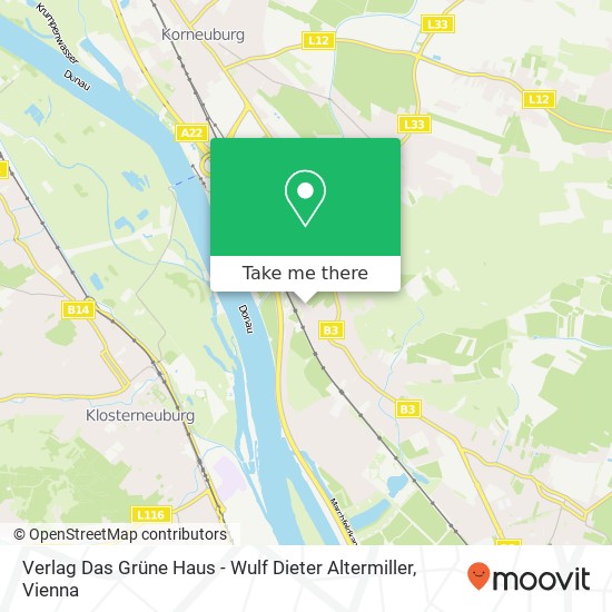 Verlag Das Grüne Haus - Wulf Dieter Altermiller map