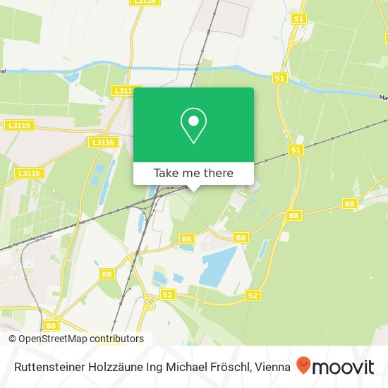 Ruttensteiner Holzzäune Ing Michael Fröschl map