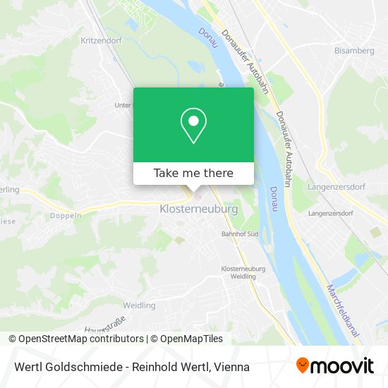 Wertl Goldschmiede - Reinhold Wertl map