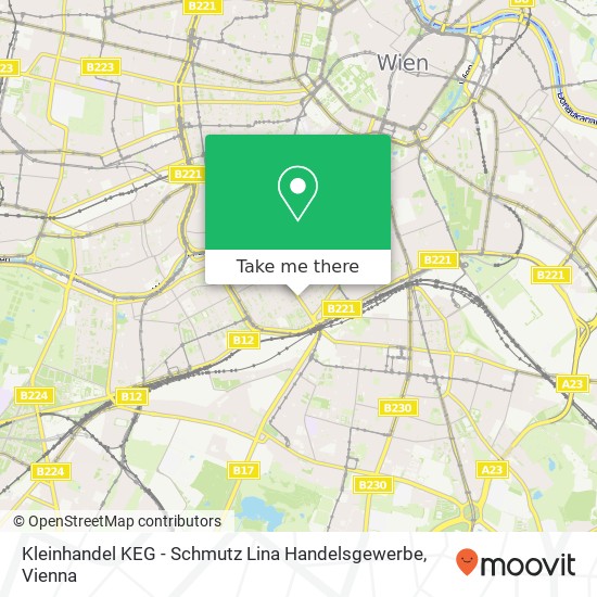 Kleinhandel KEG - Schmutz Lina Handelsgewerbe map