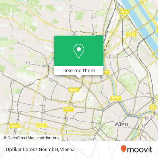 Optiker Lorenz GesmbH map