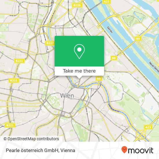 Pearle österreich GmbH map