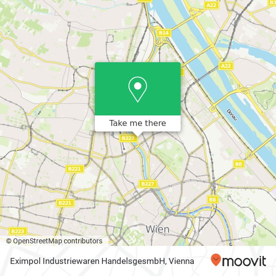 Eximpol Industriewaren HandelsgesmbH map