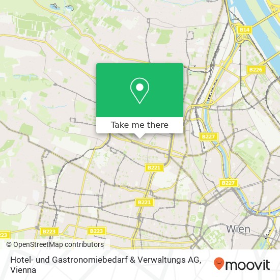 Hotel- und Gastronomiebedarf & Verwaltungs AG map