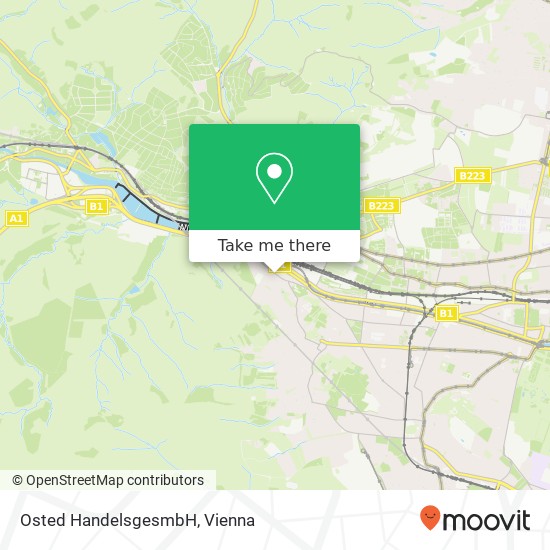 Osted HandelsgesmbH map