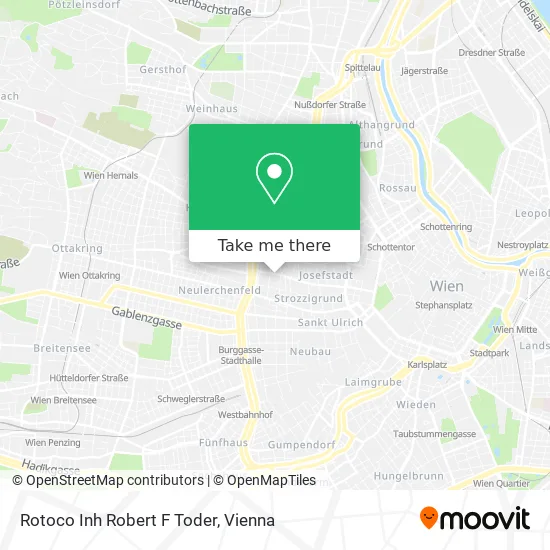 Rotoco Inh Robert F Toder map