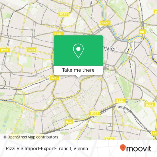 Rizzi R S Import-Export-Transit map