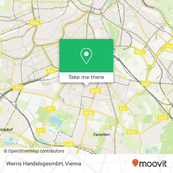 Werris HandelsgesmbH map