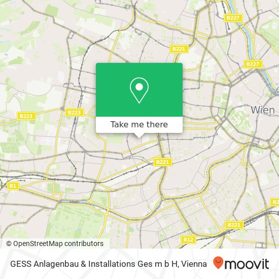 GESS Anlagenbau & Installations Ges m b H map