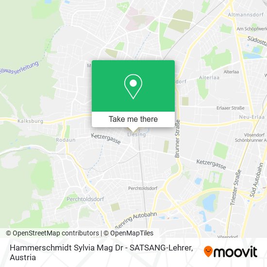 Hammerschmidt Sylvia Mag Dr - SATSANG-Lehrer map