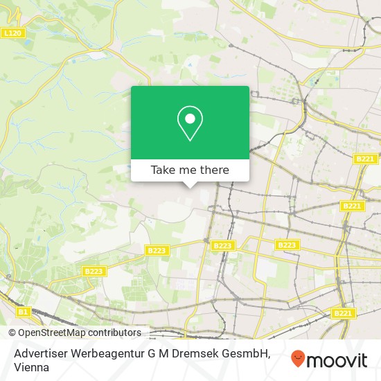 Advertiser Werbeagentur G M Dremsek GesmbH map