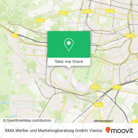 BMA Werbe- und Marketingberatung GmbH map