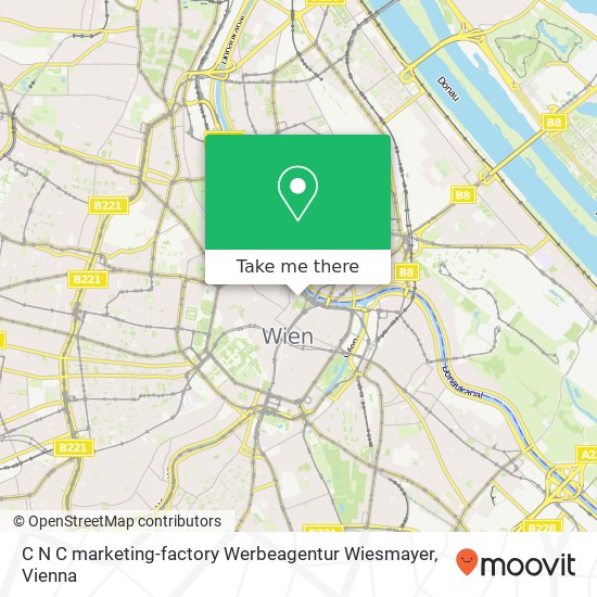 C N C marketing-factory Werbeagentur Wiesmayer map