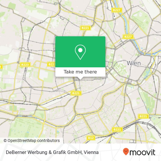 DeBerner Werbung & Grafik GmbH map