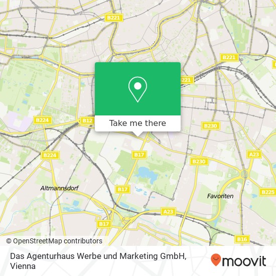 Das Agenturhaus Werbe und Marketing GmbH map
