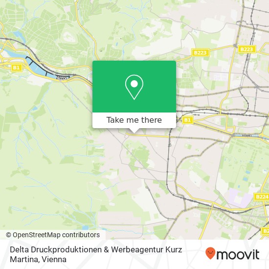 Delta Druckproduktionen & Werbeagentur Kurz Martina map