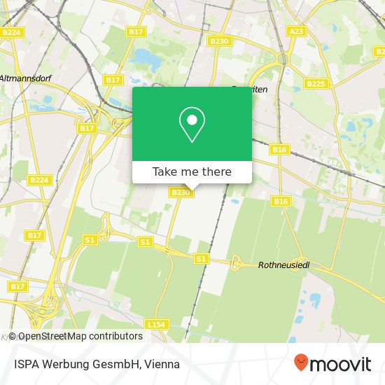 ISPA Werbung GesmbH map