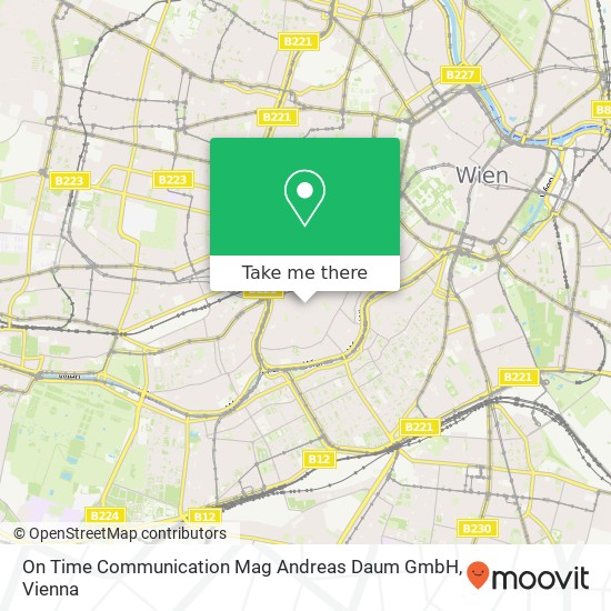 On Time Communication Mag Andreas Daum GmbH map