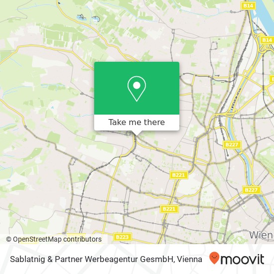 Sablatnig & Partner Werbeagentur GesmbH map