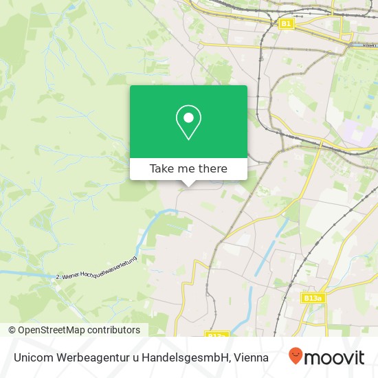 Unicom Werbeagentur u HandelsgesmbH map