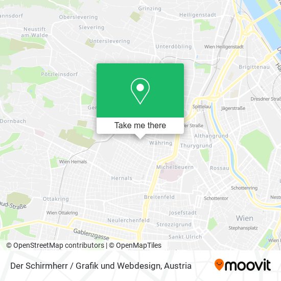 Der Schirmherr / Grafik und Webdesign map