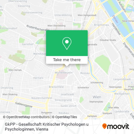 GkPP - Gesellschaft Kritischer Psychologen u Psychologinnen map
