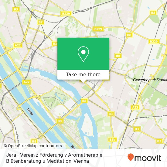 Jera - Verein z Förderung v Aromatherapie Blütenberatung u Meditation map