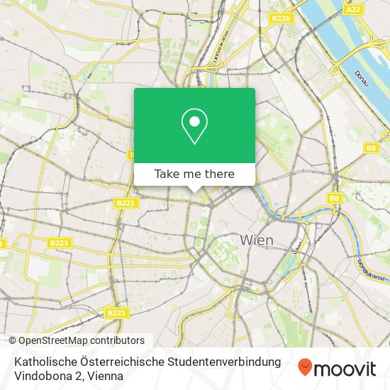 Katholische Österreichische Studentenverbindung Vindobona 2 map