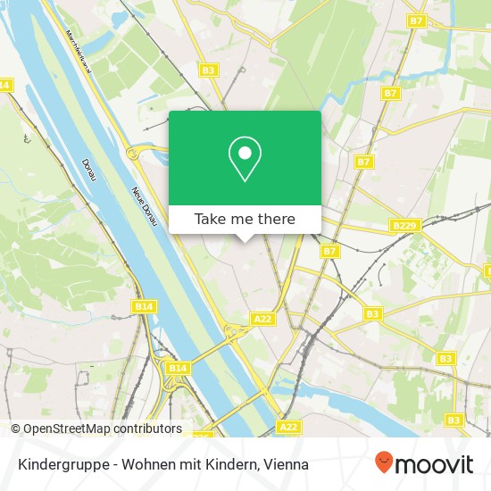 Kindergruppe - Wohnen mit Kindern map