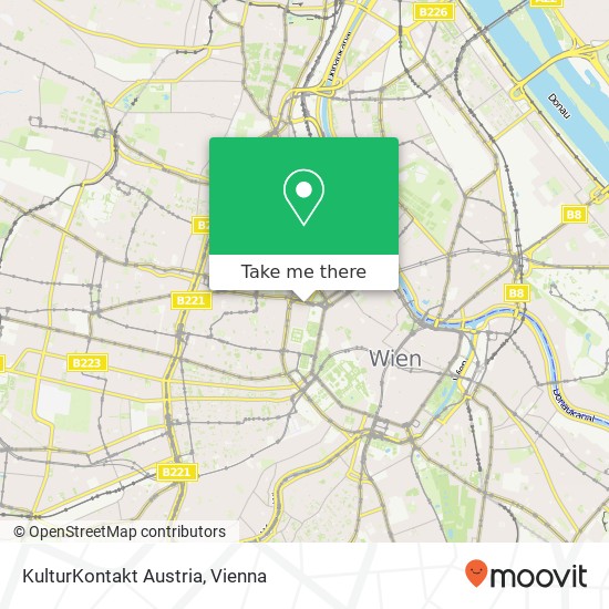 KulturKontakt Austria map