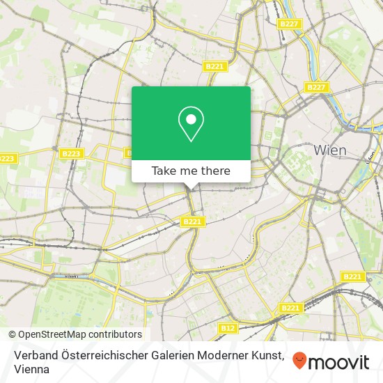 Verband Österreichischer Galerien Moderner Kunst map