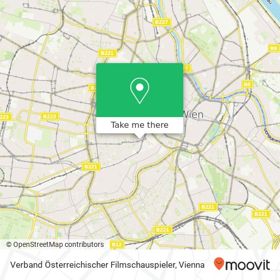 Verband Österreichischer Filmschauspieler map