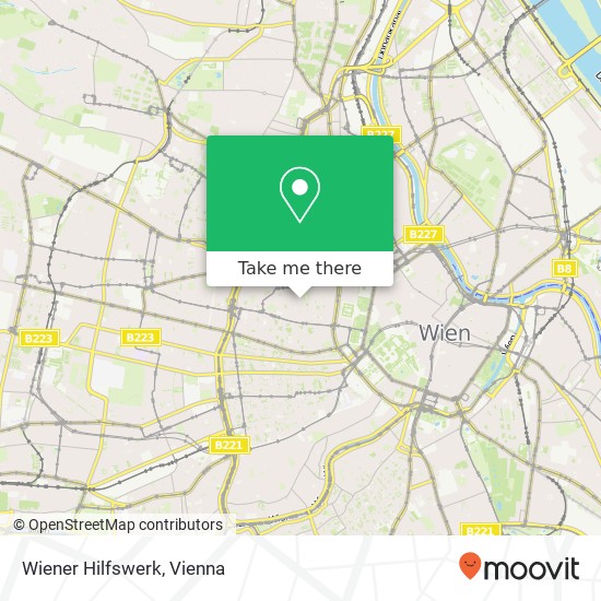 Wiener Hilfswerk map
