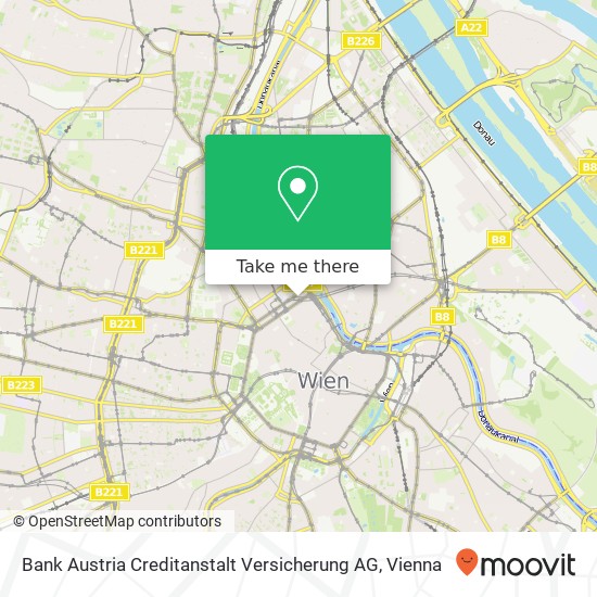 Bank Austria Creditanstalt Versicherung AG map