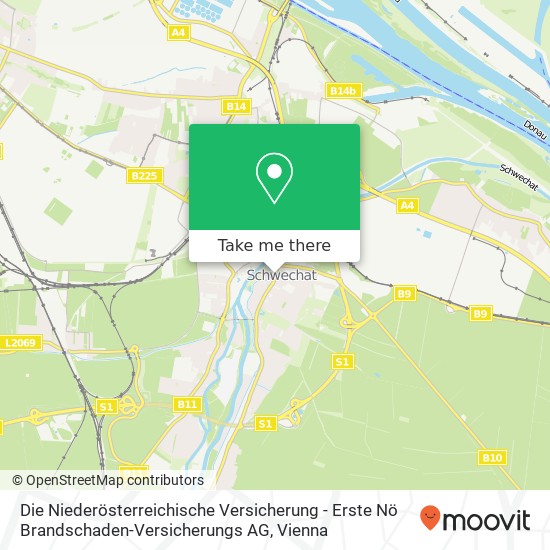 Die Niederösterreichische Versicherung - Erste Nö Brandschaden-Versicherungs AG map